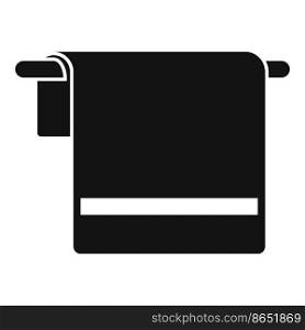 Cloth blanket icon simple vector. Towel napkin. Paper fabric. Cloth blanket icon simple vector. Towel napkin