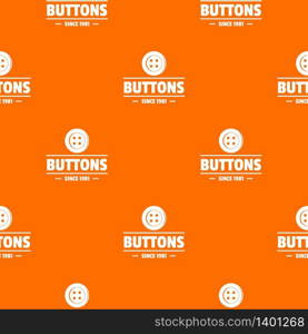 Clothes button dressmaking pattern vector orange for any web design best. Clothes button dressmaking pattern vector orange