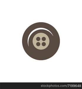 clothes buttons illustration logo vector
