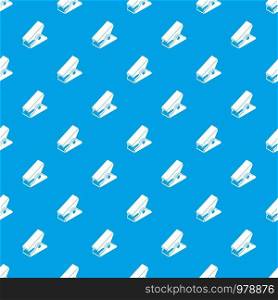 Clothespin pattern vector seamless blue repeat for any use. Clothespin pattern vector seamless blue