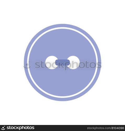 clothing button icon vector illustration logo design