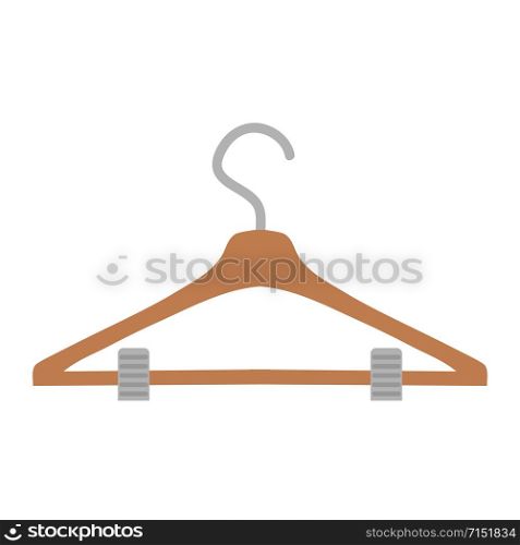 clothing hanger icon image vector illustration design