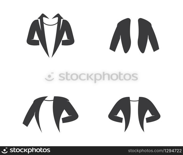 Clothing logo template vector icon illustration design