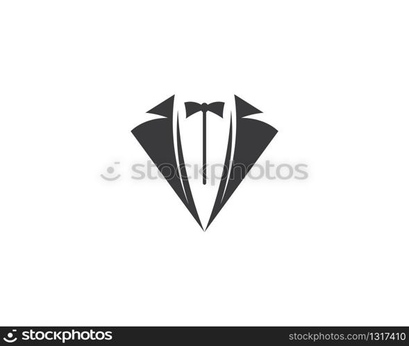 Clothing logo template vector icon illustration design