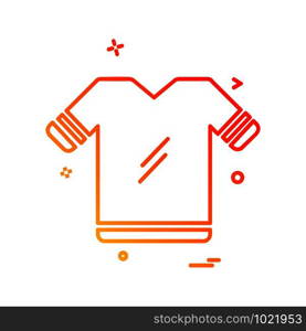 Cloths icon design vector