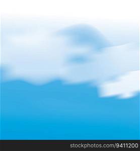 cloud background Vector icon illustration design template