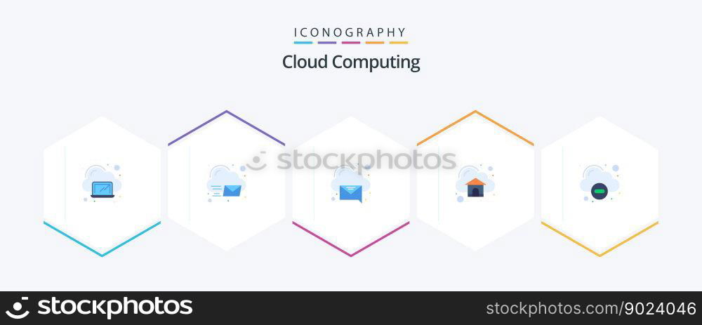 Cloud Computing 25 Flat icon pack including minus. home. cloud. computing. android