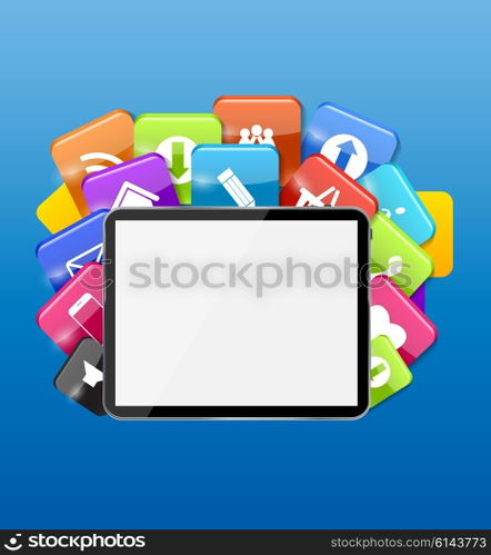 Cloud Computing Concept Vector Illustration