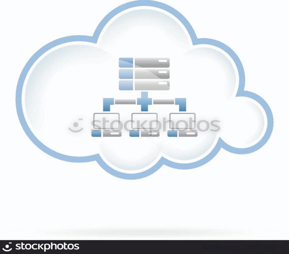 Cloud Computing Icon