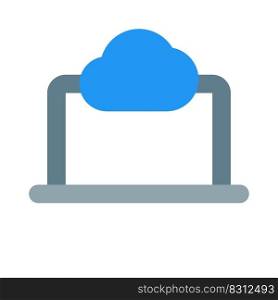 Cloud computing support on laptop with latest version application