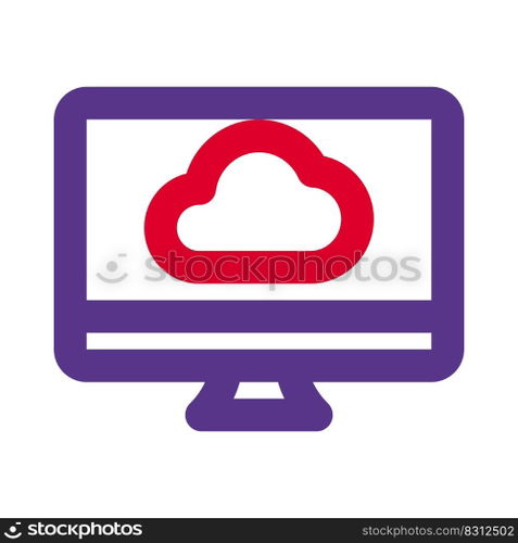Cloud computing support with desktop version application
