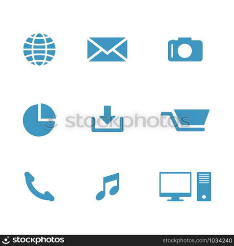 cloud computing vector icon design template
