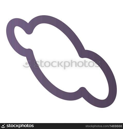 Cloud data server icon. Isometric of cloud data server vector icon for web design isolated on white background. Cloud data server icon, isometric style