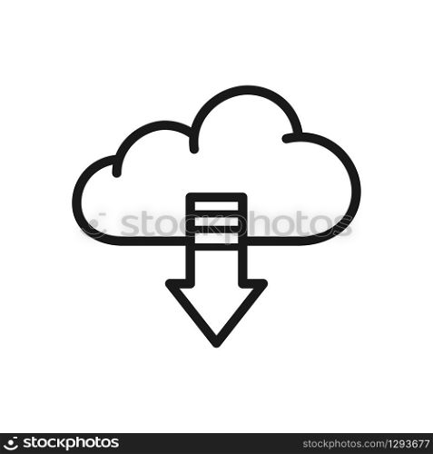 cloud icon, cloud computing vector icon
