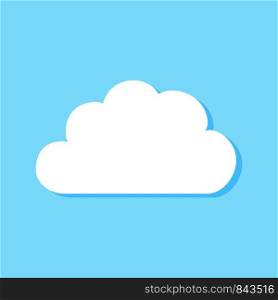 Cloud icon, data network, database concept. Vector illustration for Your design.