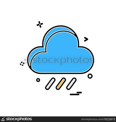 Cloud icon design vector