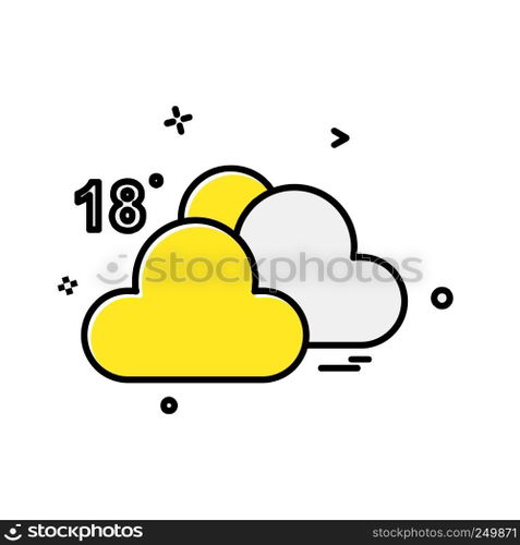 Cloud icon design vector