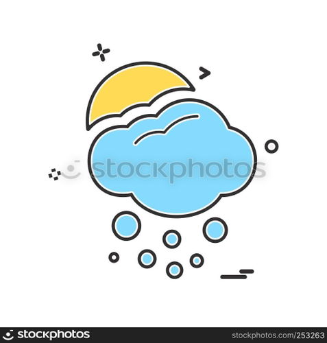 Cloud icon design vector