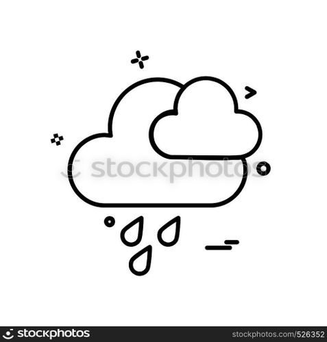 Cloud icon design vector