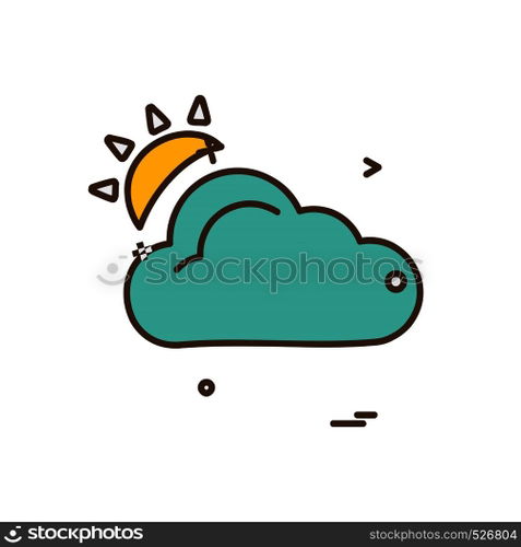 Cloud icon design vector