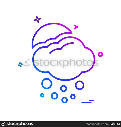 Cloud icon design vector