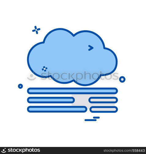 Cloud icon design vector