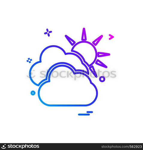Cloud icon design vector