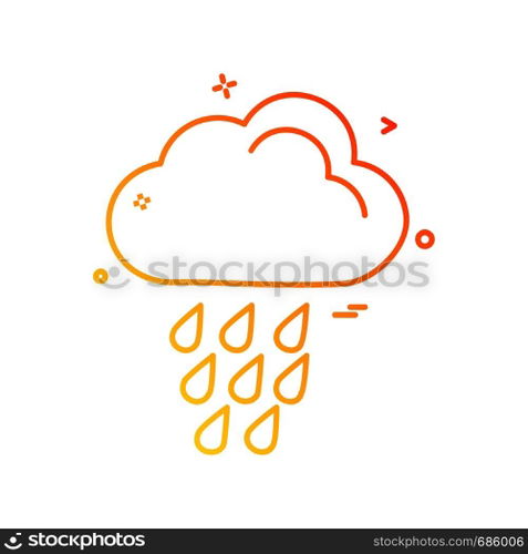 Cloud icon design vector
