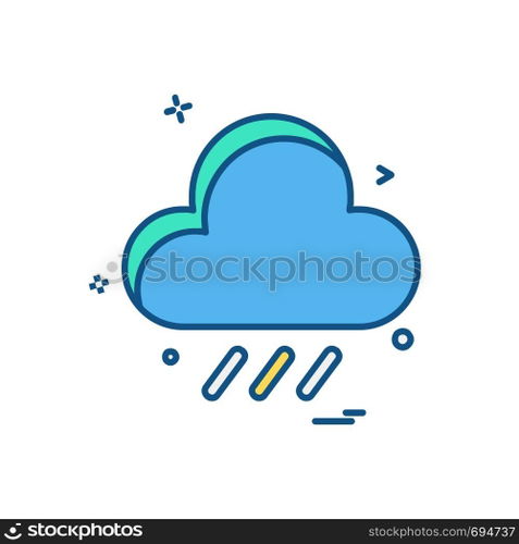 Cloud icon design vector