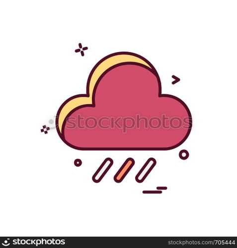 Cloud icon design vector