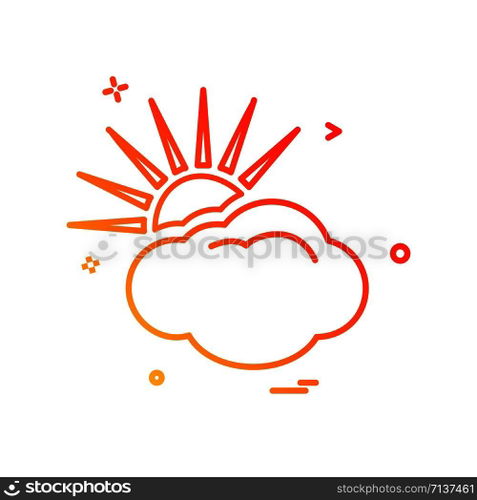 Cloud icon design vector