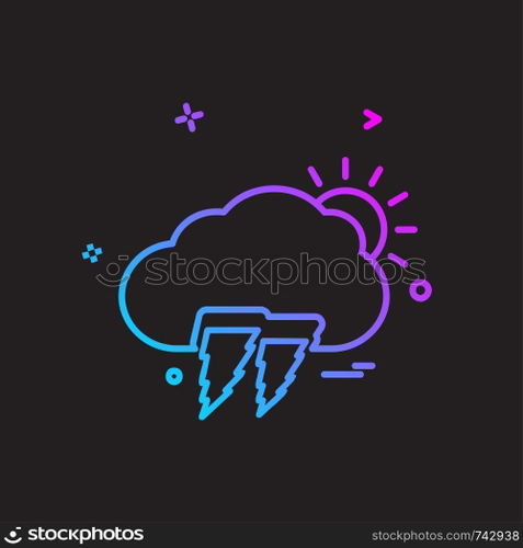 Cloud icon design vector
