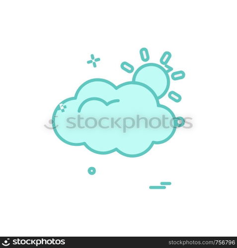 Cloud icon design vector