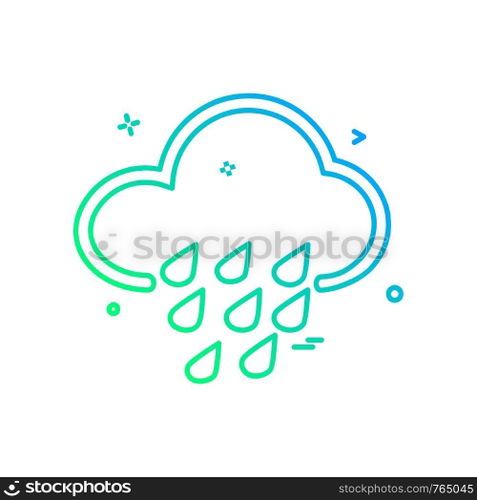 Cloud icon design vector
