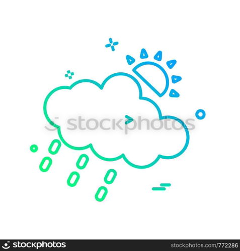 Cloud icon design vector