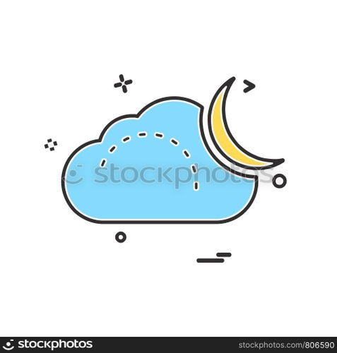 Cloud icon design vector