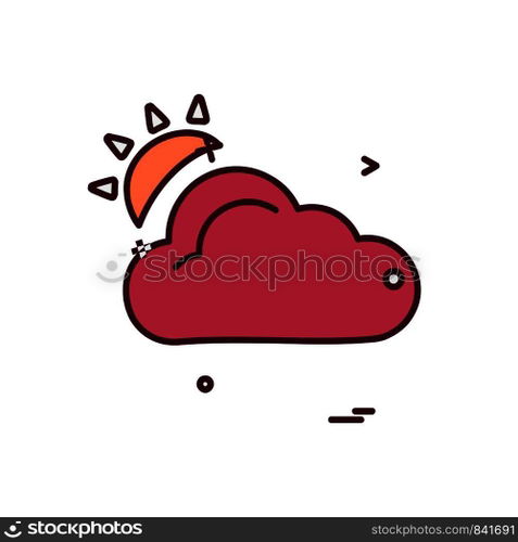 Cloud icon design vector