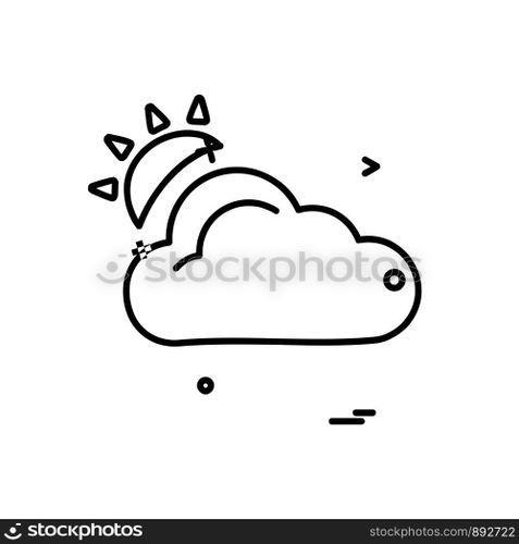 Cloud icon design vector