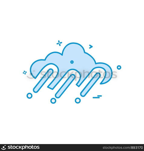 Cloud icon design vector