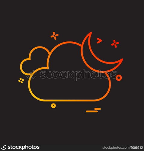 Cloud icon design vector