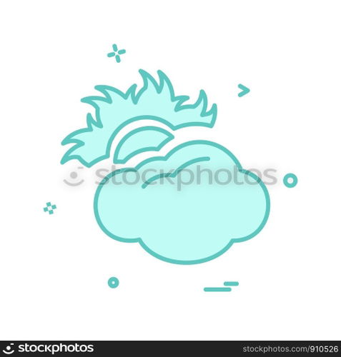 Cloud icon design vector