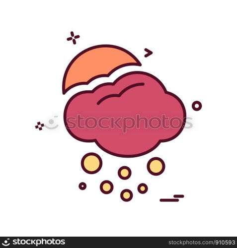 Cloud icon design vector
