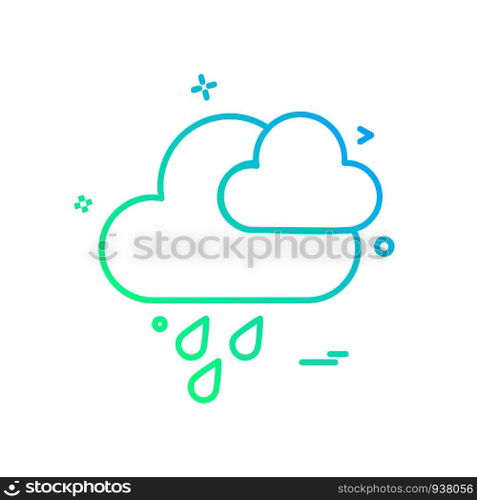Cloud icon design vector
