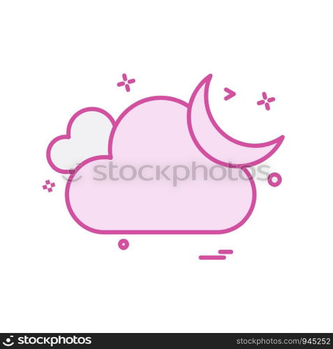 Cloud icon design vector