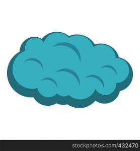 Cloud icon flat isolated on white background vector illustration. Cloud icon isolated