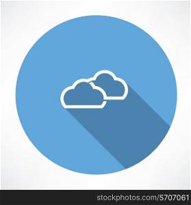 cloud icon. Flat modern style vector illustration