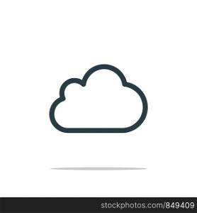 Cloud Icon Logo Template Illustration Design. Vector EPS 10.