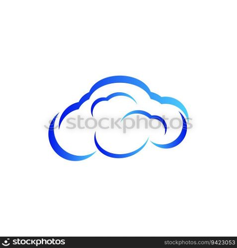 Cloud Icon Logo Vector Template