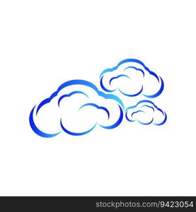 Cloud Icon Logo Vector Template