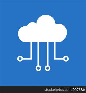 Cloud icon technology. Digital computer service concept. Service support. Web cloud technology business. EPS 10. Cloud icon technology. Digital computer service concept. Service support. Web cloud technology business.
